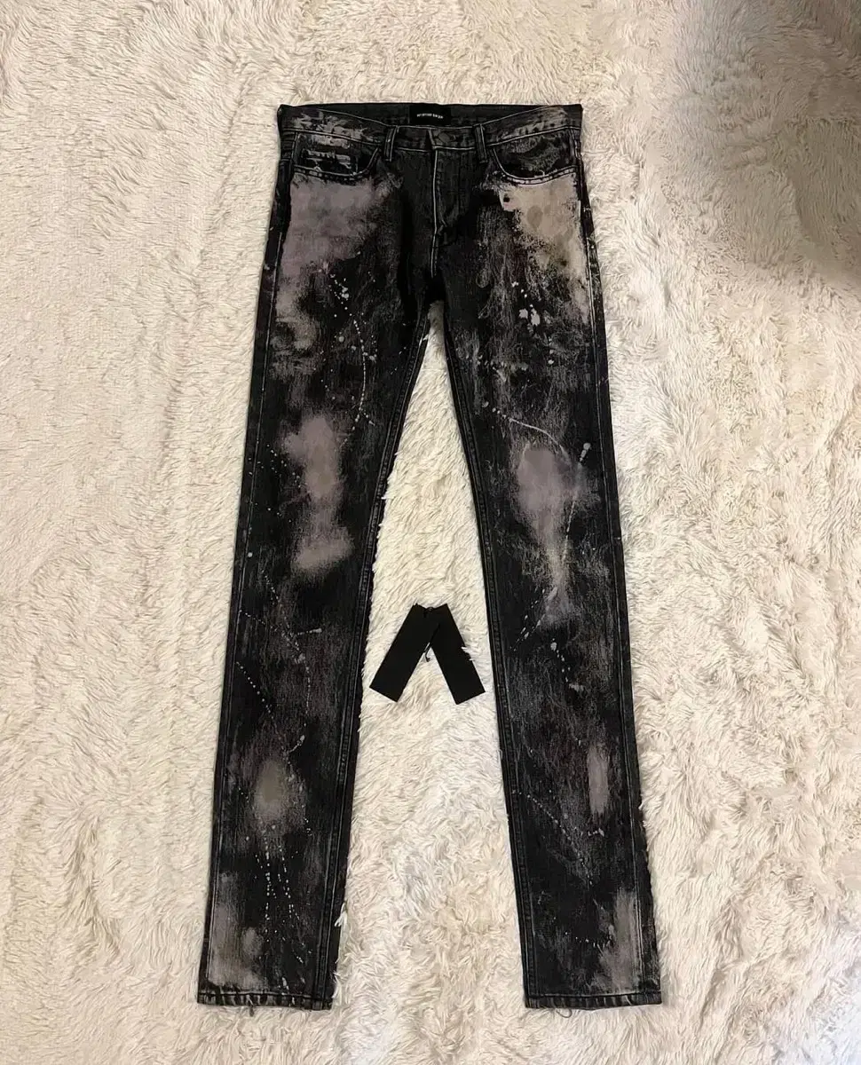 dbss bleached crash denim